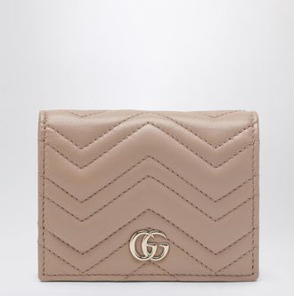 Gucci Small GG Marmont wallet in pale pink