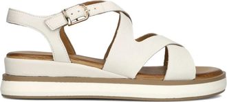 Inuovo Inuovo, Dames, Schoenen, Wit, Maat: 41 EU Linnen