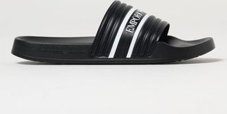 Emporio Armani Sliders Emporio Armani Swimwear in pelle sintetica