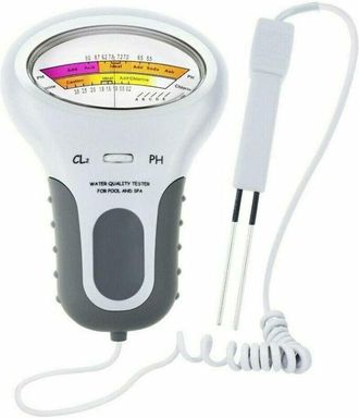 OEM Medidor Digital De Calidad Del Agua: Mide El Ph Y El Cloro En Piscinas Y Spas. An&aacute;lisis Preciso. No Requiere Pilas