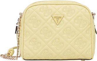Guess Adelasia Camera Crossbody - - Bags - Donna - Beige - ONE SIZE