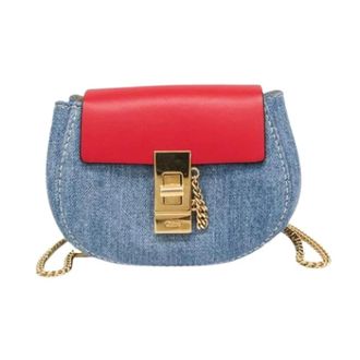 Chlo&eacute; Pre-owned Drew Mini Crossbody Backpack - Dames - Pre-owned - Veelkleurig - Maat: ONE Size Leer