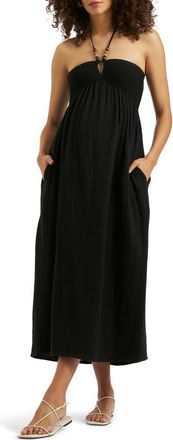 Ripe Evie Crochet Dress in Black at Nordstrom, Size X-Small