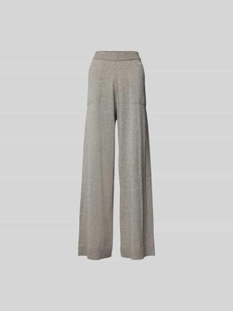 Lala Berlin Sweatpants mit Woll-Anteil in Mittelgrau, Gr&ouml;&szlig;e L