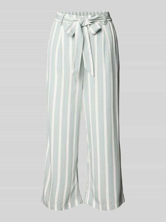 Only Regular Fit Culotte mit Bindeg&uuml;rtel Modell PRIME in Schilf, Gr&ouml;&szlig;e M
