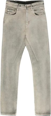 Rick Owens Straight Jeans - Heren - Regular Fit Jeans - Grijs - W36 - Jeans