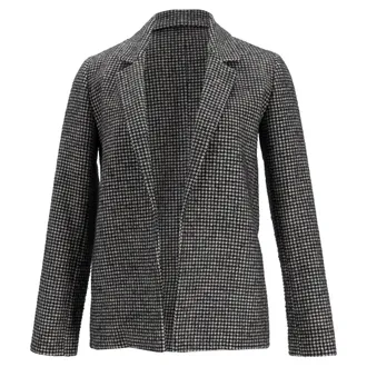 A.P.C. A. P.C. Houndstooth Blazer in Multicolor Cotton