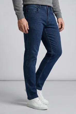 Pioneer Authentic Jeans Straight-Jeans RON used, Herren, Gr. 31, L&auml;nge 32, blau, schwarz used whisker, Denim/Jeans, Obermaterial: 76% Baumwolle, 22% Polyester, 2% Elasthan, P