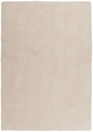 LALEE Hochwertiger Hochfloor Design Teppich Velvet 500 - Ivory