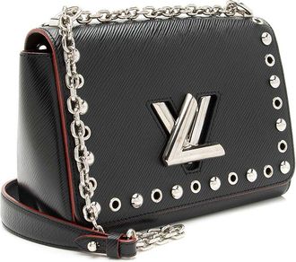 Louis Vuitton Black Epi Leather Studded Twist Mm (Authentic Pre-Loved)