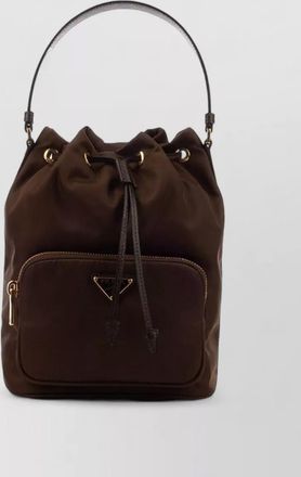 Prada re-edition recycled nylon bucket bag