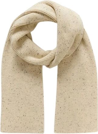 Matinique MAlindy Scarf - Heren - Wintersjaals - Beige - ONE Size - Leer - Accessoires