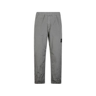 Stone Island Straight Trousers, male, Gray, Size: W36 Jeans Stone Island