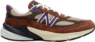 New Balance Mens Made in USA 990v6 Sneaker, Brown, 11