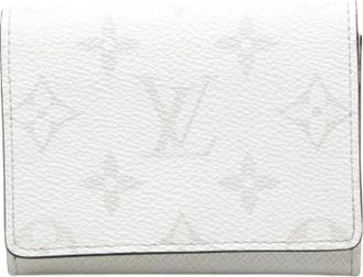Louis Vuitton Pre-owned Wallets, female, White, Size: ONE SIZE Pre-owned Vintage Fabric Wallet