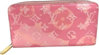 Louis Vuitton Pre-owned Long wallet (bi-fold) - Dames - Vintage Accessoires - Roze - ONE Size - Vintage