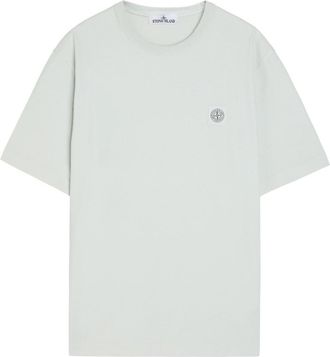 Stone Island Reflective Cotton T-shirt - Blue - XL