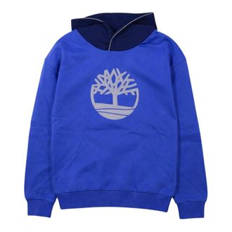 Timberland Logo Hoodie - male - Timberland - Kids Sweatshirts - Blue - 4 Y - Kids