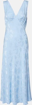 Rixo Abito midi Sandrine in jacquard
