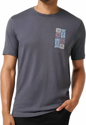 Travis Mathew Short Sleeve Cabana Tee In Ebony