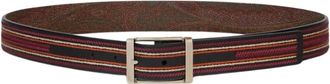 Etro Omkeerbare Riem - Dames - Riemen - Veelkleurig - 110 CM - Leer - Accessoires