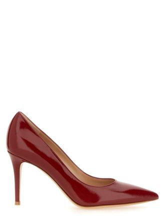 Gianvito Rossi Red Slip-on Pumps