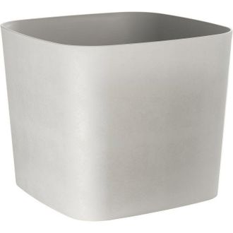 OEM Maceta Cuadrada - Garden Id - Swing Cuadrado - 16 L - 30 X 30 H 25 Cm - Piedra Blanca