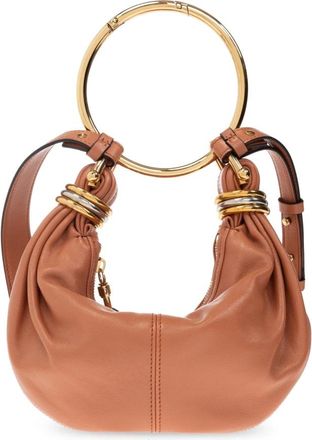 Chlo&eacute; Armband Mini Hobo tas - Dames - Handtassen - Oranje - ONE Size - Tassen