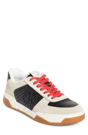 Valentino Garavani Sparry Low Top Sneaker in Beige Multi at Nordstrom, Size 10Us