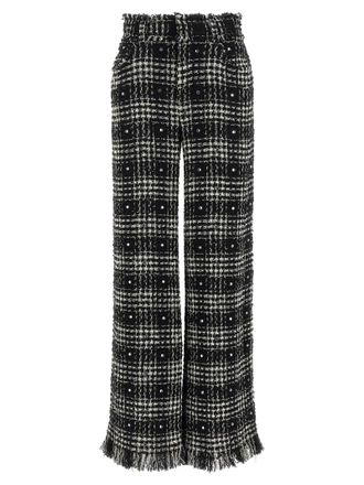 Giuseppe Di Morabito Bicolor Cotton Casual Womens Pants