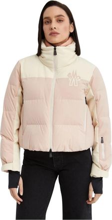 Moncler Stennes Jacket - Dames - Gewatteerde jassen - Roze - M - Jassen