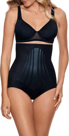 Miraclesuit Modern Miracle Lycra Fitsense Hi-Waist Brief In Black