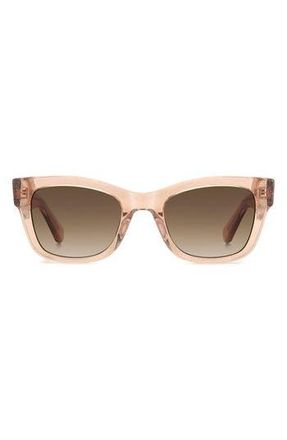 Kate Spade New York aimee 50mm gradient cat eye sunglasses in Pink Glitter at Nordstrom Rack