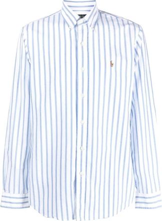 Polo Ralph Lauren Casual overhemd - Heren - Casual Overhemden - Blauw - 2XL - Katoen - Overhemden