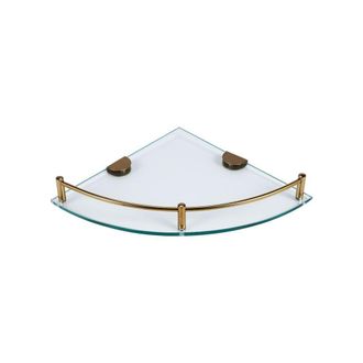 OEM Estantes De Ba&ntilde;o, Estante De Esquina De Vidrio Para Ba&ntilde;o Montado En La Pared, Estante De Vidrio Templado Para Guardar Gel De Ducha/jab&oacute;n - B