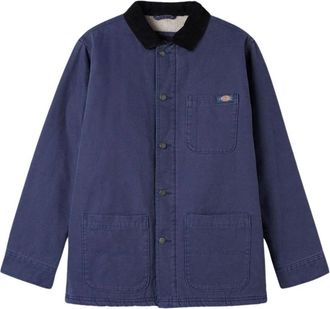 Dickies Canvas Werkjas - Heren - Zomerjassen - Blauw - M - Katoen - Jassen