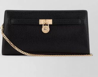 Michael Kors leather hamilton crossbody bag chain strap