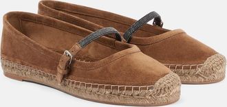 Brunello Cucinelli Espadrillas in suede