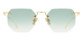 Eyepetizer Panthere C.4-25 Mens Sunglasses Gold Size 52