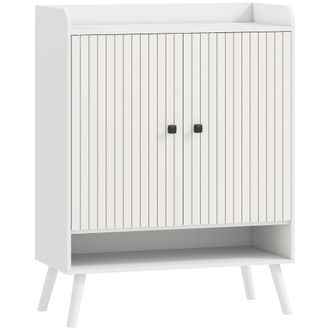 HOMCOM Zapatero 75x35x97 cm blanco