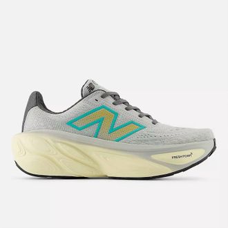 New Balance Mens Fresh Foam X More V5 Running Shoe In Brighton Grey Calcium