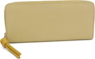 Loewe Yellow Leather Long Wallet (Bi-Fold) (Pre-Owned)