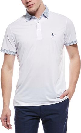 Tailorbyrd Tailorbyrd Micro Perforated Performance Polo Shirt