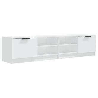 Berkfield Home TV Cabinets 2 pcs White 80x35x36.5 cm Engineered Wood