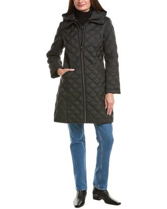 Elie Tahari Taffeta Coat