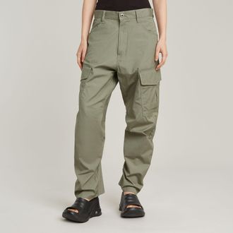 G-Star Cargo Broek 3D Boyfriend - Groen - Dames
