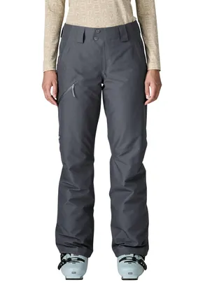 Patagonia Insulated Powder Town Pants In Smolder Blue