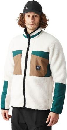 Picture Pmbton Zip Fleece - Mens in Tofu Deep Water at Nordstrom, Size X-Large