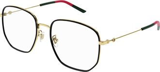 Gucci Demo Geometric Ladies Sunglasses GG1197OA 001 56