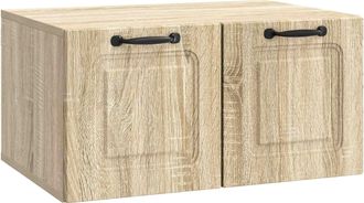 vidaXL Mueble Para Tv De Pared Roble Sonoma 59,5 X 41 X 30 Cm Vidaxl